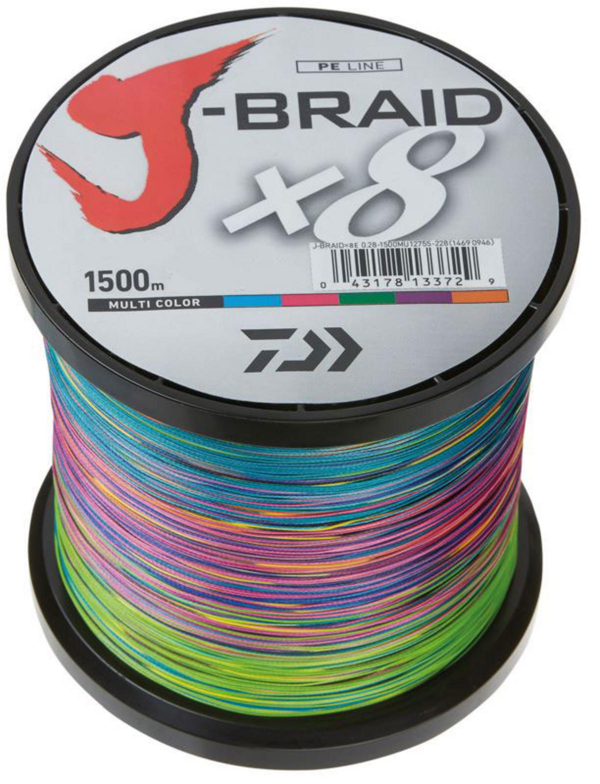 Daiwa J Braid X Multi Color Line Bulk M Fishing Gear